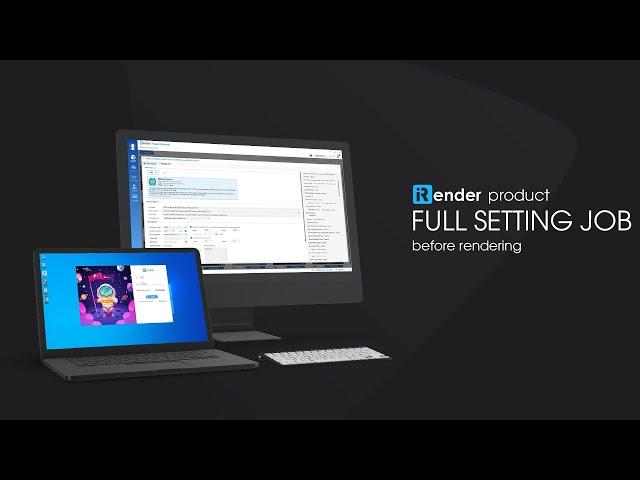 How to setting job on iRenderFarm | iRender Cloud Rendering