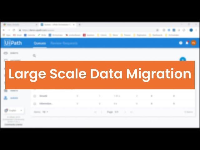 UiPath Product Demo: Large Scale Data Migration with SiriusIQ