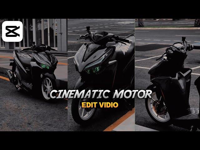 Cara Edit Vidio Cinematic Motor Terbaru | FILTER HD - Tutorial Capcut