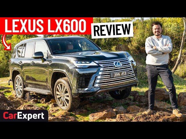 2023 Lexus LX on/off-road review (inc. 0-100): The ultra luxury LandCruiser!