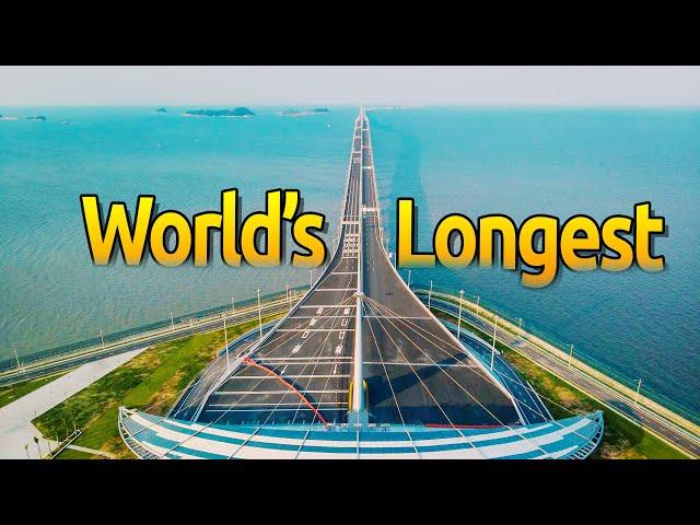 The LONGEST SEA BRIDGE in the World is 1000KM away from the PHILIPPINES