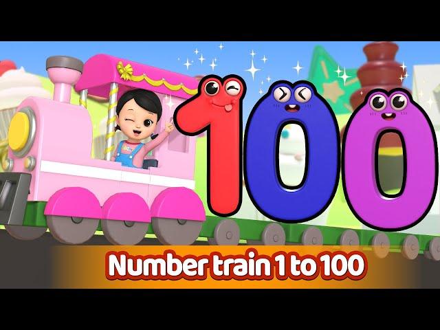 Number train 1 to 100 l Number song