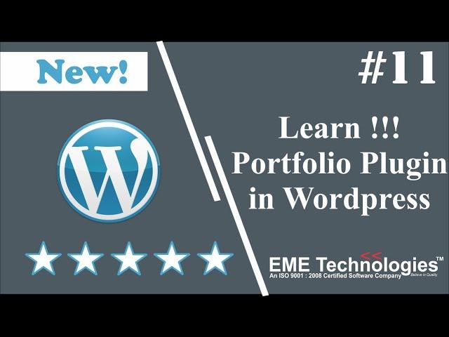 How to Create A Portfolio in  Wordpress