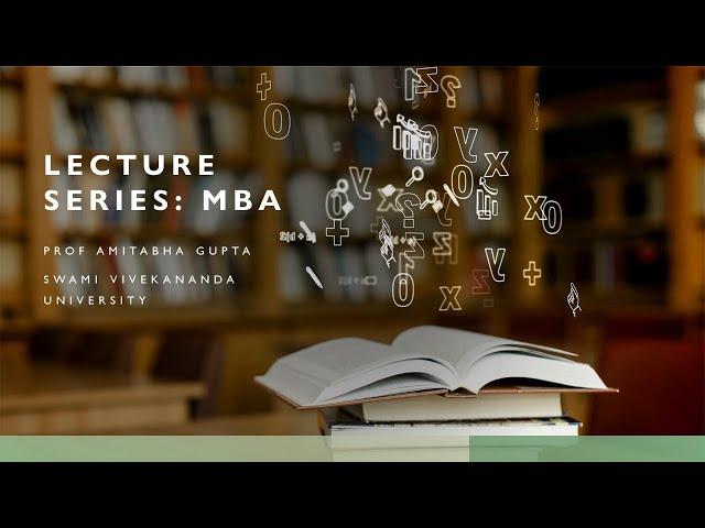 OB Executive MBA 19th Dec Part 1: Prof Amitabha Gupta