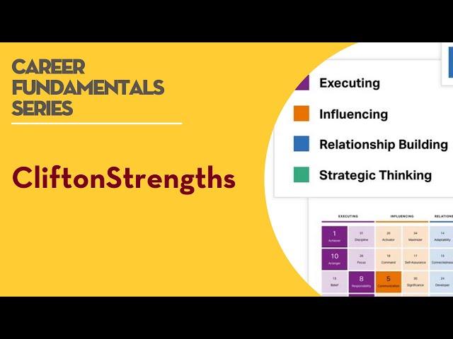 Career FUNdamentals: CliftonStrengths