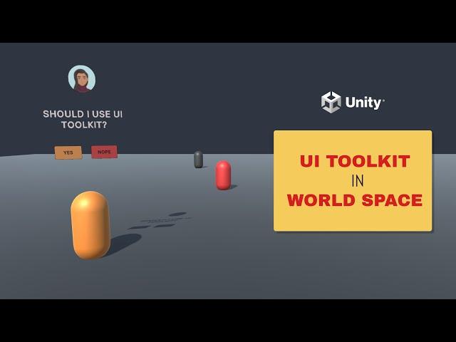 Unity UI Toolkit in World Space