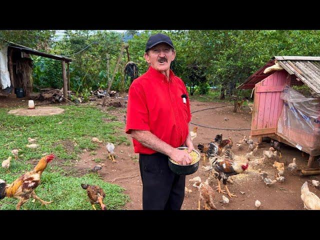 AOS 71 ANOS ELE COMPROU O SÍTIO TRABALHANDO COM JARDINAGEM