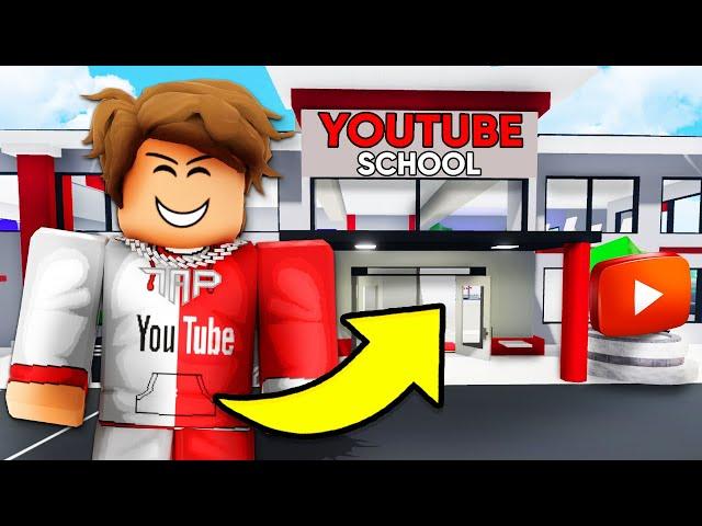 I Went to YOUTUBE SCHOOL for 24 HOURS.. (Brookhaven RP)