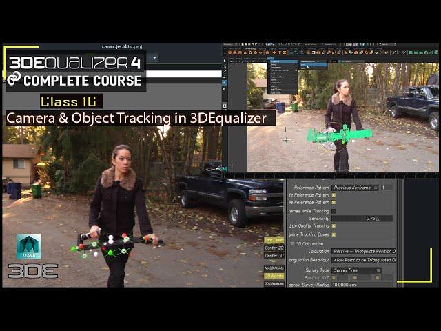 3DEqualizer - Camera and Object tracking in 3DEqualizer | 3DEqualizer Multiple Point Groups