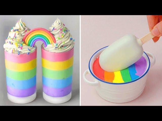 1000+ Oddly Satisfying Rainbow Cake Decorating Compilation | So Yummy Chocolate Cake Hacks Tutorials
