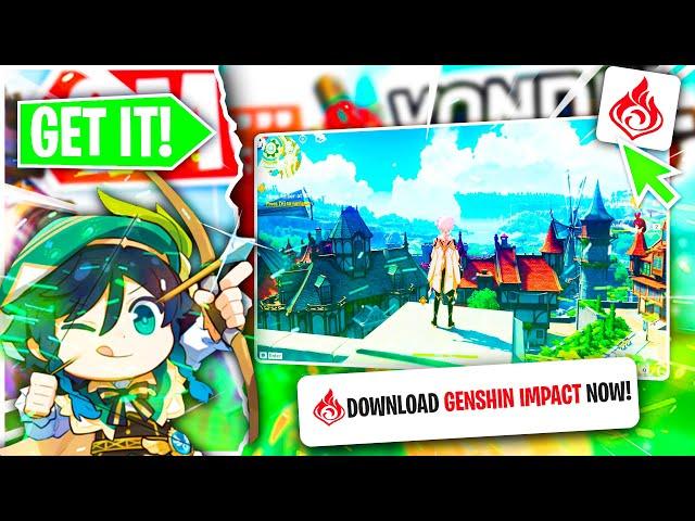 How To Download GENSHIN IMPACT On PC - 2024 (Latest Tutorial)