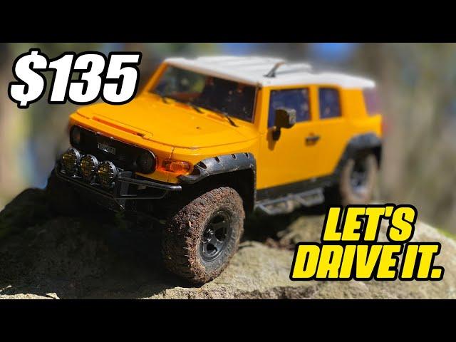 Eachine FMS Toyota FJ Cruiser Scale RC Crawler - FULL REVIEW