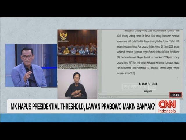 Refly Harun: Prabowo Berkepentingan Mendekap Koalisi Tak Ada Lawan di Pilpres 2029 | Political Show