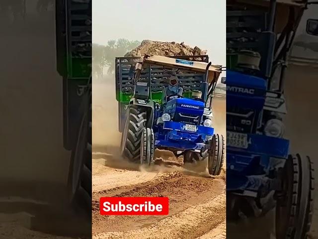 farmtrac 60 on load #farmtrac60 #tractor #shorts