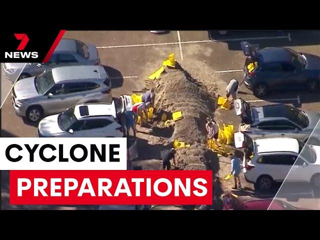 Preparations for Tropical Cyclone Alfred making landfall | 7NEWS