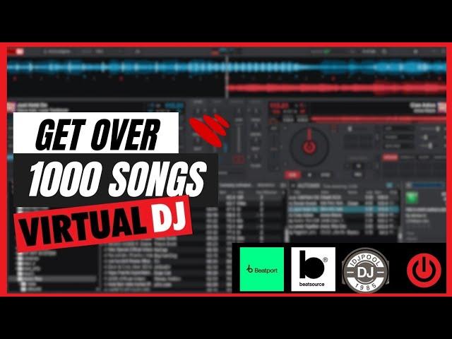 How to Get Music on Virtual DJ 2023 ( virtual DJ tutorials )