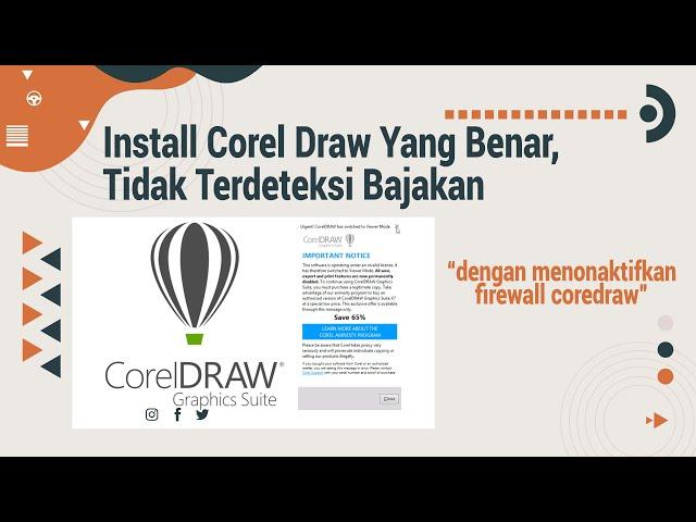 Install Corel Draw Yang Benar, Tidak Terdeteksi Bajakan