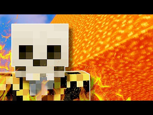 LAVA IS FALLING FROM THE SKY! - Minecraft Multiplayer Gameplay