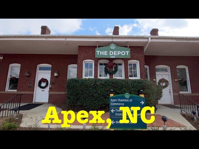 I'm visiting every town in NC - Apex, North Carolina