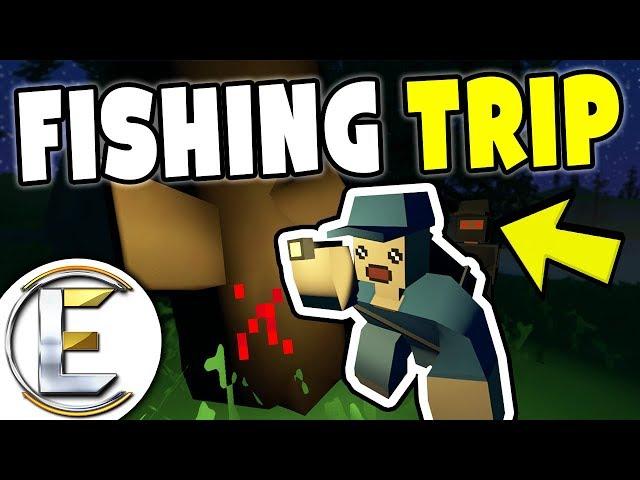 Fishing Trip - Unturned Serious Roleplay (Infected Maniac Following Us In The Woods)