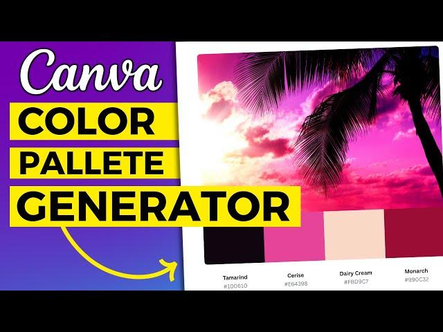 Canva Color Palette Generator: Transform Your Designs Instantly!