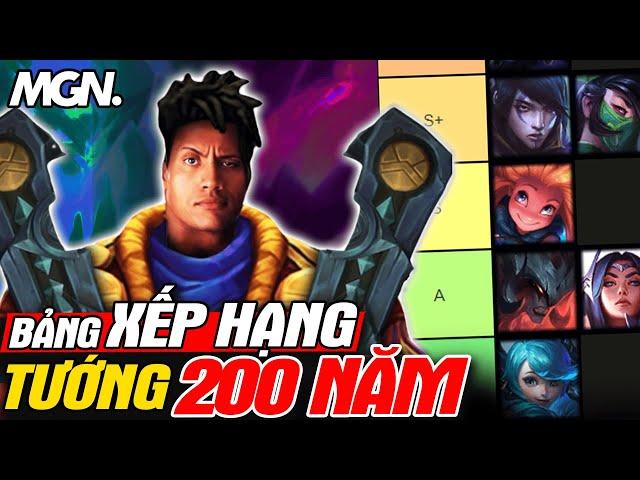 Xếp Hạng Sức Mạnh Tướng Lỗi 200 Năm Cân Bằng Trong LMHT | MGN Esports