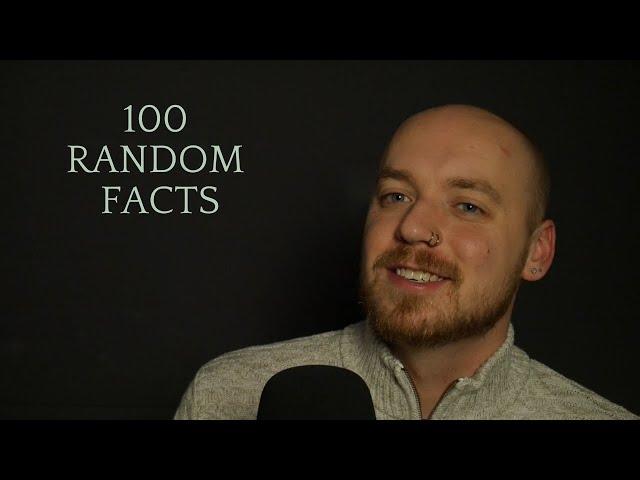 ASMR | Telling You 100 Random Facts because Knowledge is Power