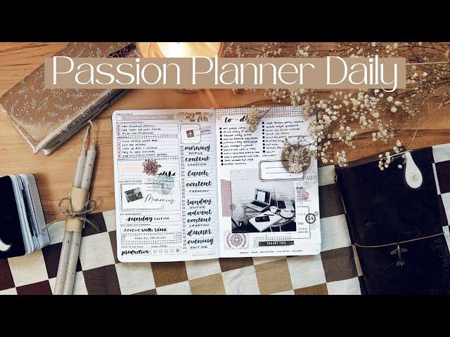 How I use the Passion Planner Daily 