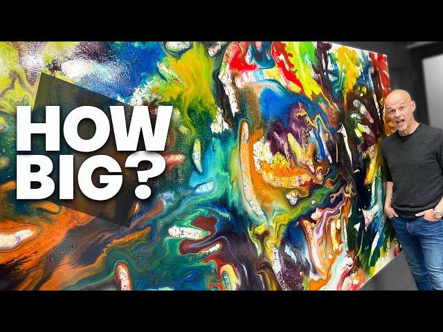 ART studio goes TROPICAL with TWO BIG painting reveals!