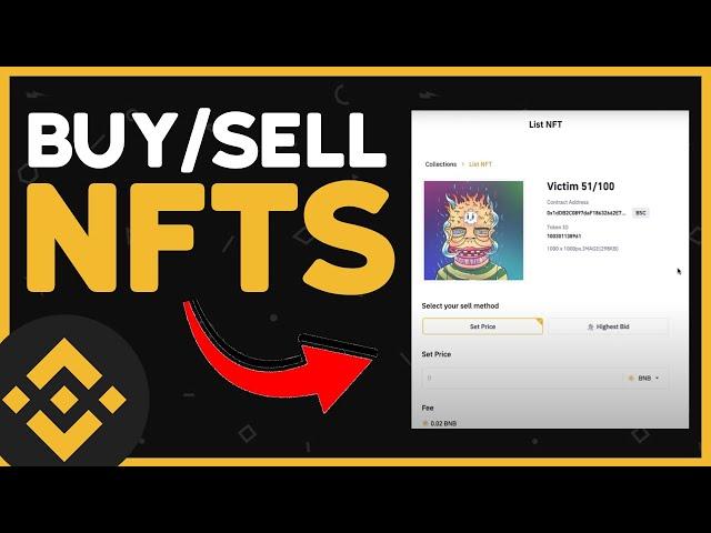 How to Buy & Sell NFTs on Binance | Step by Step