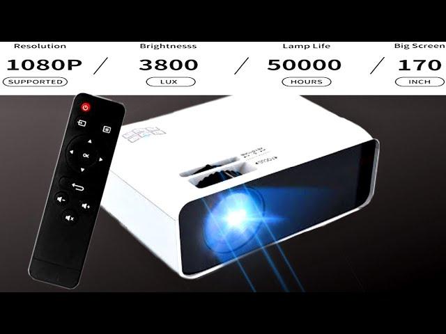 Funcilit UltraThin Mini Video Projector Unboxing and Review