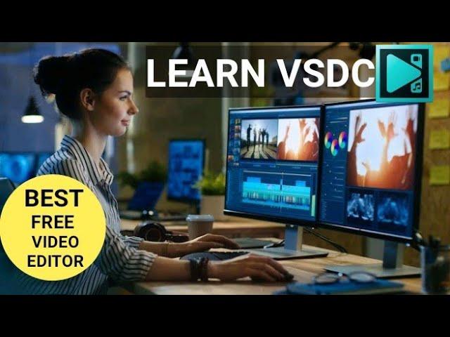 VSDC Video Editor Tutorial 2022 - Learning Video Editing for beginners