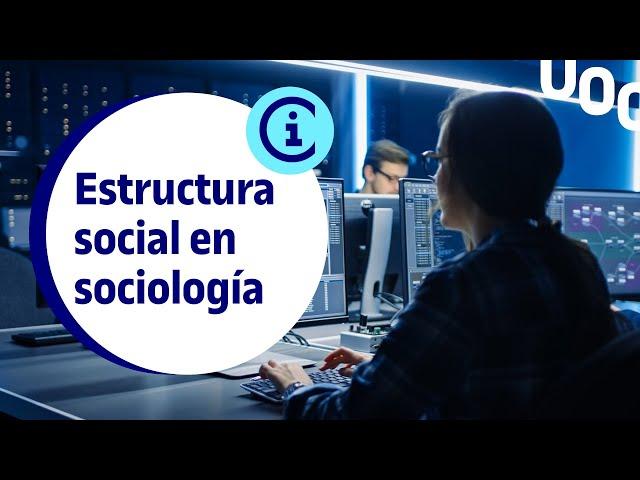 La idea de estructura social en sociología