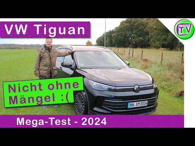 Test VW Tiguan Life 1.5 eTSI 96kW 130 HP with driving report and review 2024