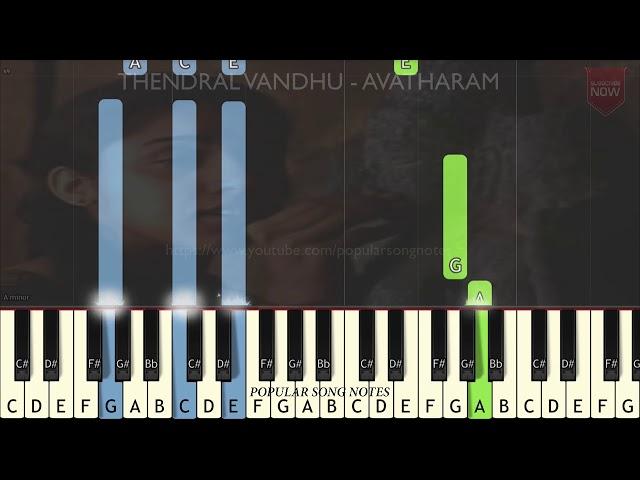 THENDRAL VANDHU - AVATHARAM (EASY TO PLAY) VERSION