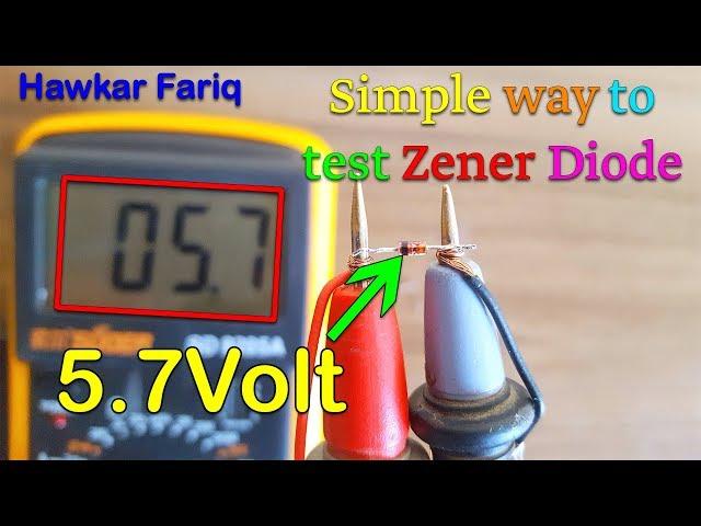 Find Voltage of any Zener Diode