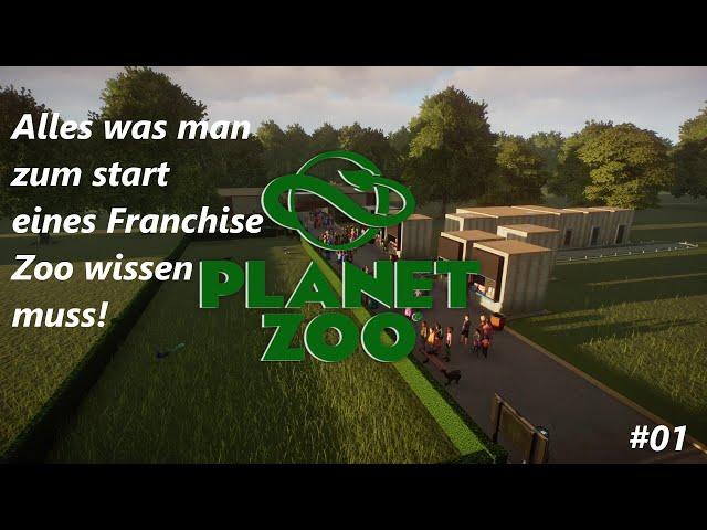 Alles was DU zum start eines Franchise Zoos brauchst! | Planet Zoo #1