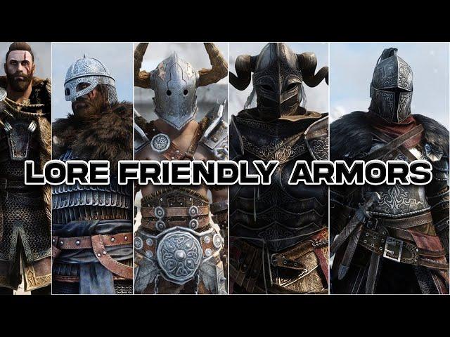 Nordic Themed Armors MODS (Male/Lore friendly) || Skyrim SE/AE Mods