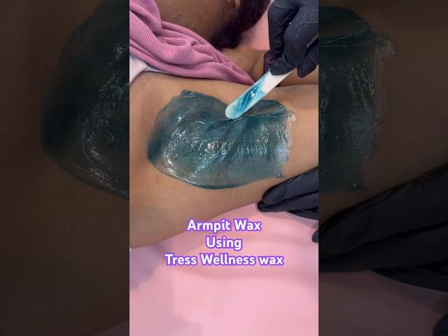 Armpit wax tutorial #waxingvideos #waxingtutorial #esthetician #waxing