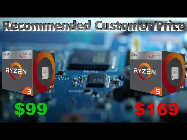 Ryzen 3 2200G vs Ryzen 5 2400G CPU Benchmarks