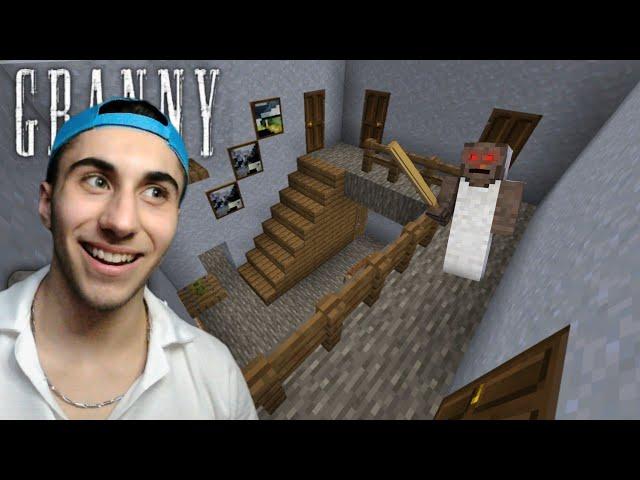 MINECRAFT'TA GRANNY'NİN EVİNİ İNŞA ETTİM ! - Bayram Özel - 1. Bölüm