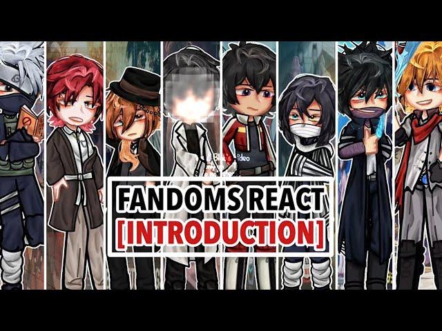 Fandoms React {INTRODUCTION}[]{0/8}[]Merry Xmas! (have a great day/night,those not celebrating Xmas)