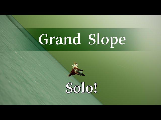 Wasteland Grand Slope OOB | OOB Tutorial | SOLO | Sky COTL