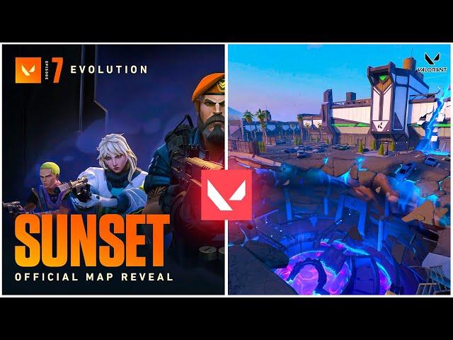 Valorant New Map Sunset Revealed | New Map Sunset #valorant #valorantnewmap #valorantchampions