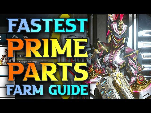 How to get PRIME WARFRAMES & WEAPONS FAST With VOID RELICS Farming - Beginner's Guide 2024