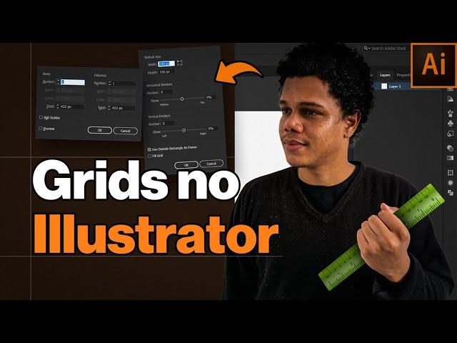 COMO fazer GRIDS no ILLUSTRATOR