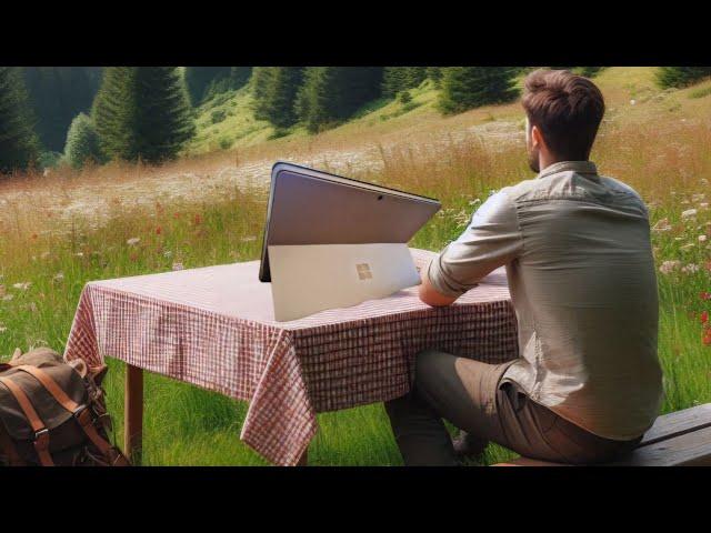 @Microsoft @surface Pro 11th Gen. Copilot+ Qualcomm Snapdragon X Elite - Unboxing Deutsch