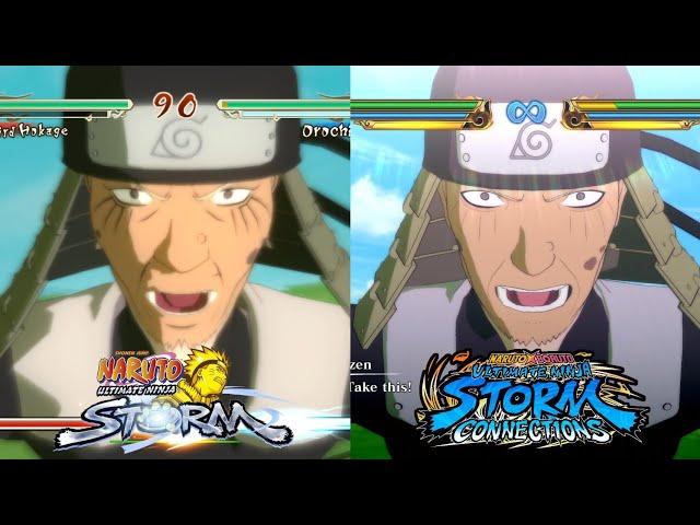 Naruto Storm Connections VS Naruto Storm 1 | Ultimate Jutsu Comparison