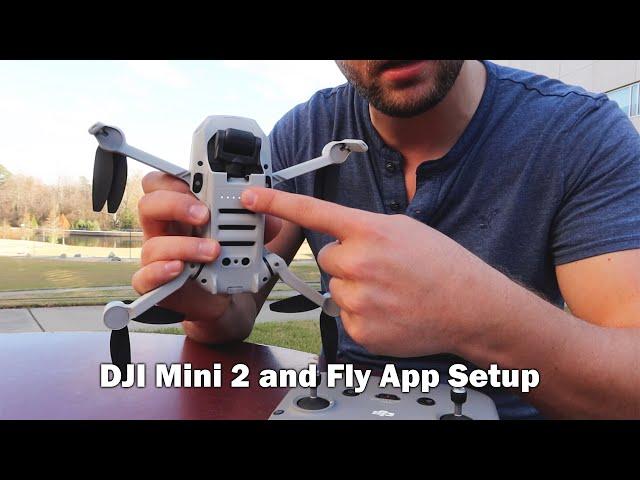 Getting Started with the DJI Mini 2 - Drone Setup and DJI Fly App (Pt. 1 of 2)