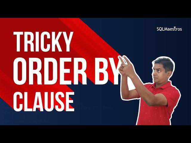 SQL Server Order By Clause – Tricky Behavior( by Amit Bansal)